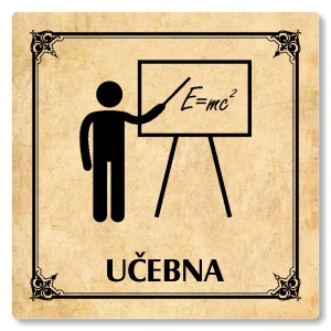 Učebna, 118x118mm, pergamen, Nebraska